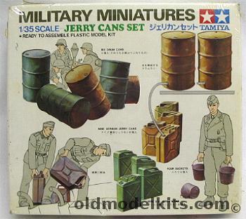 Tamiya 1/35 Jerry Cans / 55 Gallon Drums Set, MM126 plastic model kit